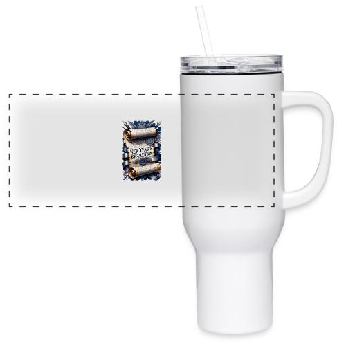 New Year's Resolution T-Shirt - 40 oz Travel Tumbler