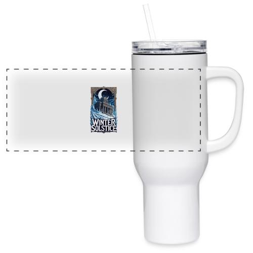 Winter Solstice Temple T-Shirt - 40 oz Travel Tumbler