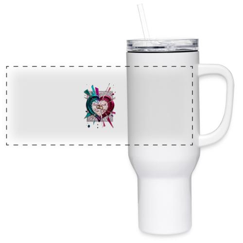 Sealed with a Kiss-Off T-Shirt - 40 oz Travel Tumbler