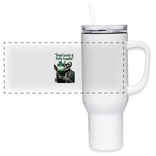 Lucky Skeleton Stout T-Shirt - 40 oz Travel Tumbler