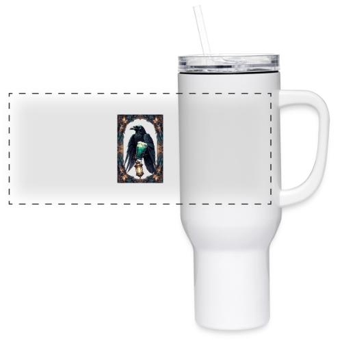 Pint of No Regrets Just Shenanigans Raven T-Shirt - 40 oz Travel Tumbler