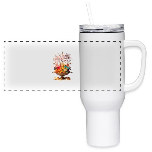 Snack Dealer Extraordinaire Tee, Mum Gift - 40 oz Travel Tumbler