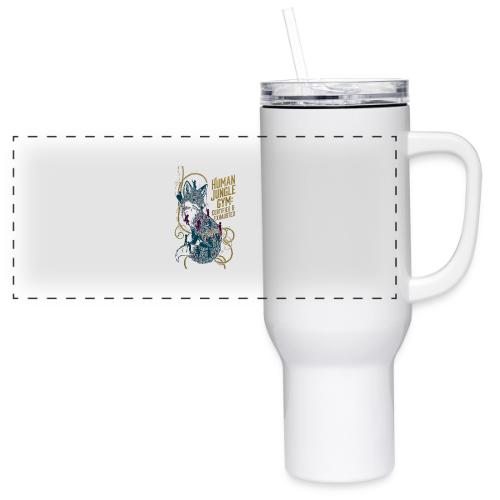 Human Jungle Gym Fox Tee - 40 oz Travel Tumbler