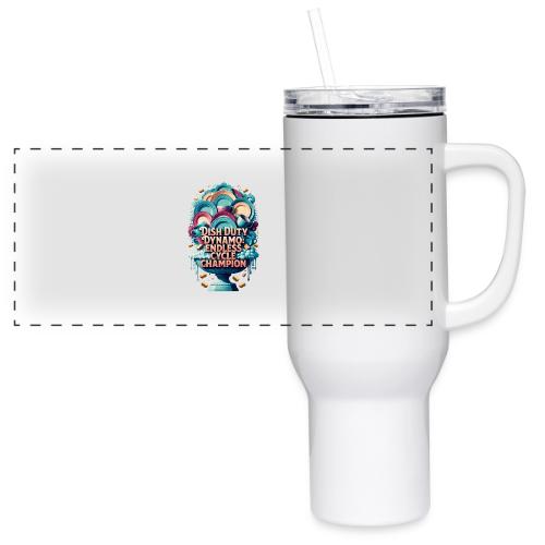Dish Duty Dynamo T Shirt, Endless Cycle Champion - 40 oz Travel Tumbler