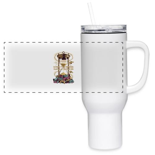 Screen Time Referee T Shirt, Fair Play Enforcer - 40 oz Travel Tumbler