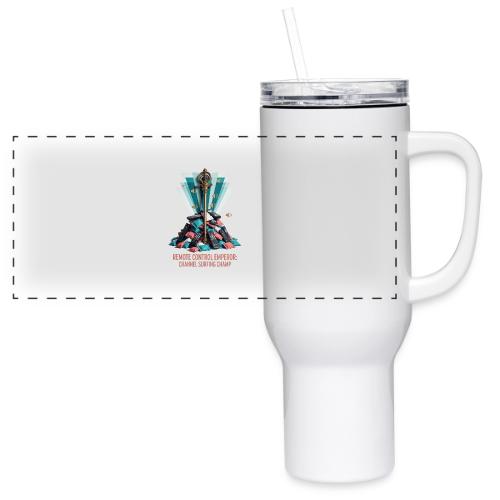Remote Control Emperor T Shirt - 40 oz Travel Tumbler