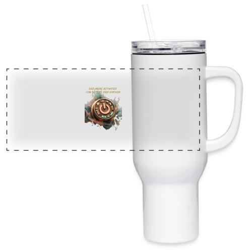 Dad Mode Activated T Shirt, Funny Dad Gift - 40 oz Travel Tumbler