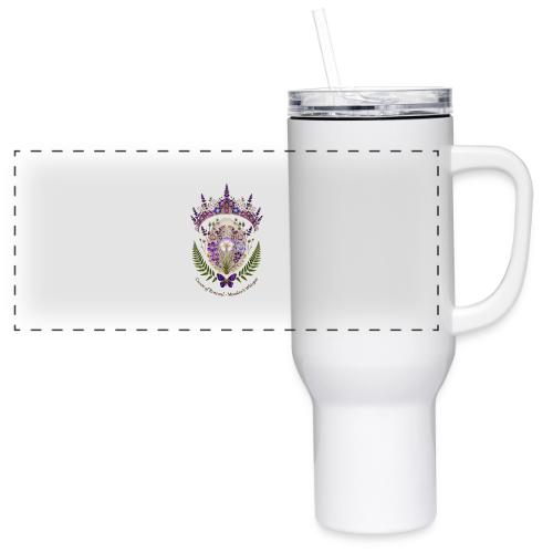 Spring Meadow Crown Tee, Cottagecore Renewal Gift - 40 oz Travel Tumbler