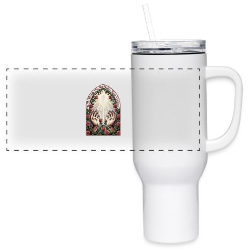 Easter By His Wounds Healed T Shirt, Renewal Gift - 40 oz Travel Tumbler