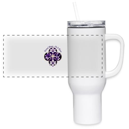 Easter Eternal Bloom Lily Crown T Shirt, Gift - 40 oz Travel Tumbler