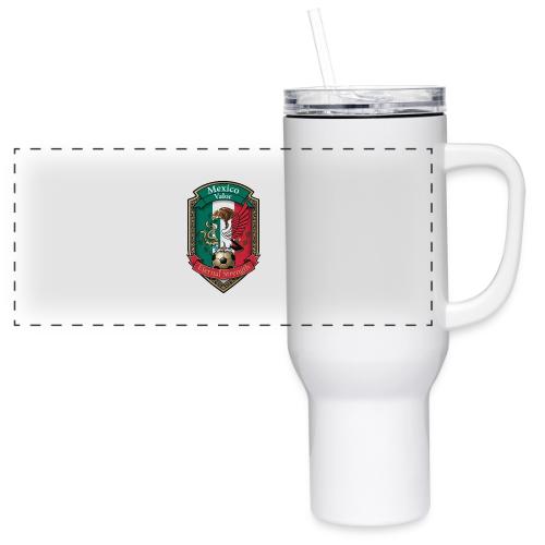 Mexico Eagle Valor T-Shirt, Pride Badge Gift - 40 oz Travel Tumbler