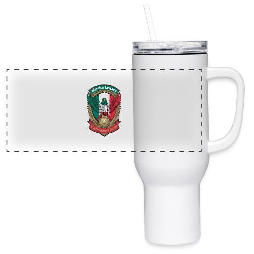 Mexico Eagle Legacy T-Shirt, Mexican Pride Gift - 40 oz Travel Tumbler