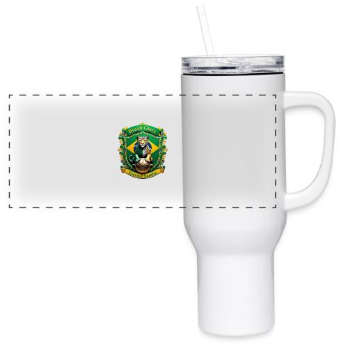Brazil Jaguar Glory Tee, Brazilian Pride Gift - 40 oz Travel Tumbler