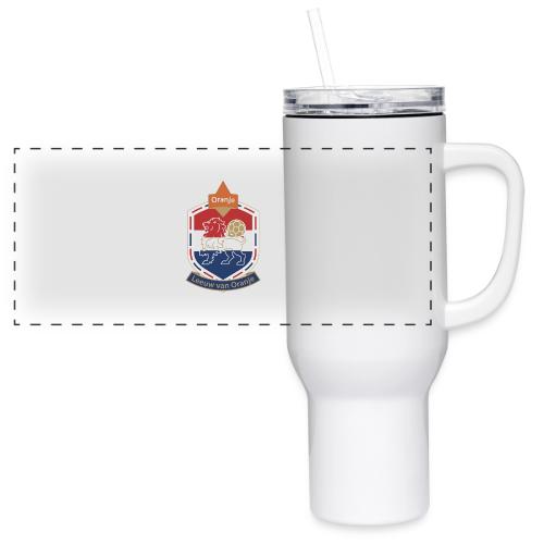 Netherlands Lion Crest T-Shirt, Dutch Badge Gift - 40 oz Travel Tumbler