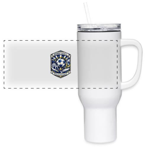 Madrid White Legacy T Shirt, Madrid Fan Gift - 40 oz Travel Tumbler