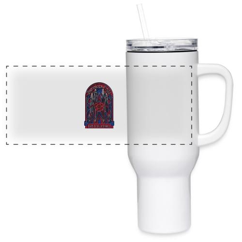 Barcelona Scarlet Pride T Shirt, Vibrant City Gift - 40 oz Travel Tumbler