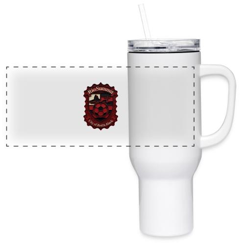 Flamengo Scarlet Summit T-Shirt, Football Gift - 40 oz Travel Tumbler