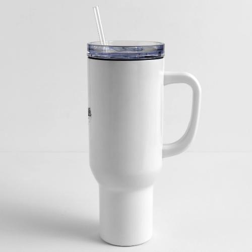 Gothic Filigree Skull - 40 oz Travel Tumbler
