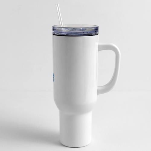 Christmas Snowman - Blue | V - 40 oz Travel Tumbler