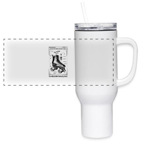 Retro Roller Skate T-Shirt - 40 oz Travel Tumbler