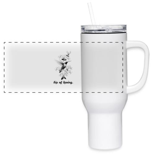 Hummingbird T-Shirt, Honeysuckle Vine - 40 oz Travel Tumbler