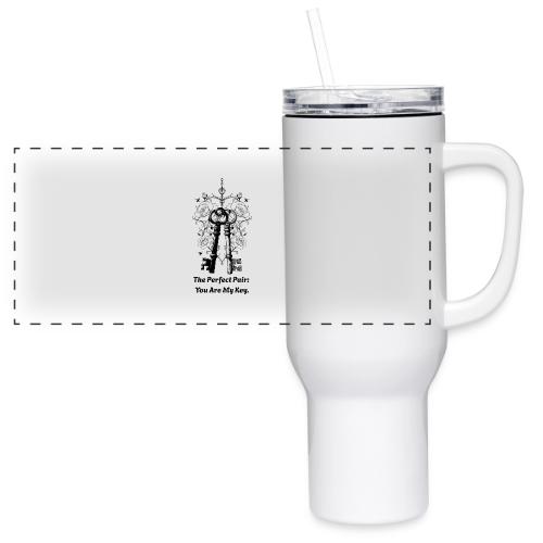 Valentine love keys - 40 oz Travel Tumbler