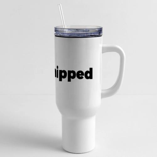 getwhipped black - 40 oz Travel Tumbler