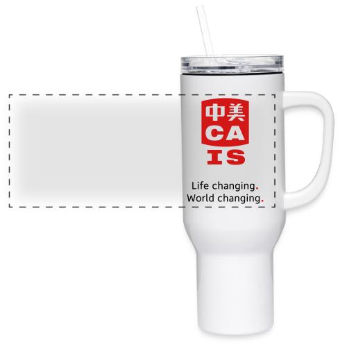 CAIS Logo - Life Changing. World Changing. - 40 oz Travel Tumbler