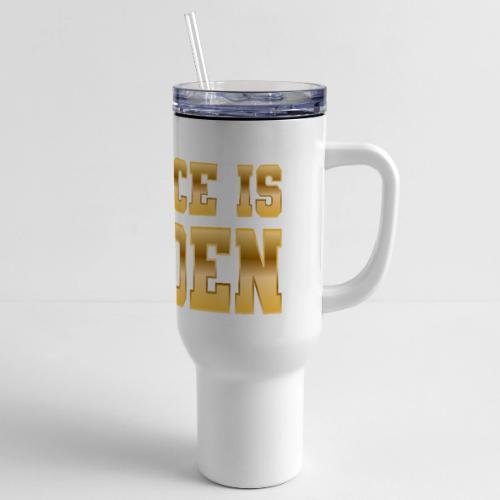 Silence is Golden - 40 oz Travel Tumbler