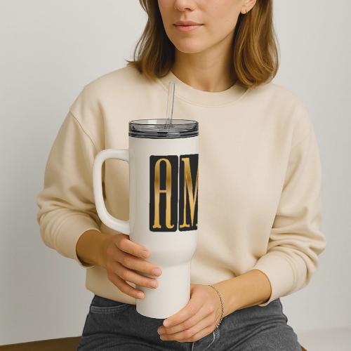 Golden Love - 40 oz Travel Tumbler