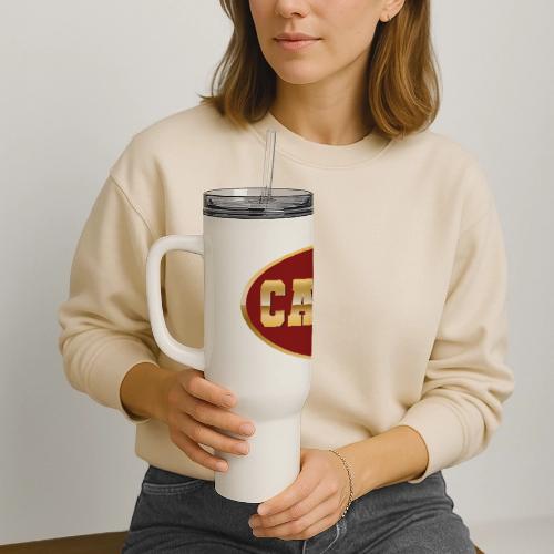 Canada in golden letters - 40 oz Travel Tumbler