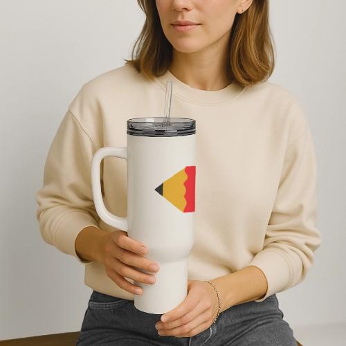 Vintage ALA: Pencil - 40 oz Travel Tumbler