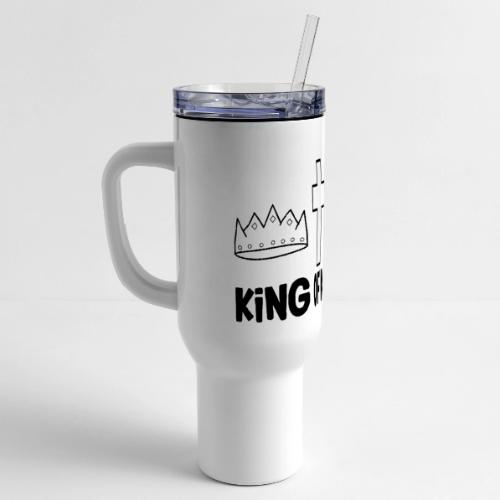 King of Kings – Bold Christian Faith Apparel - 40 oz Travel Tumbler