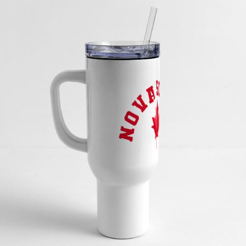 Nova Scotia with maple leaf - 40 oz Travel Tumbler