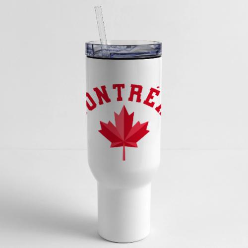 Montréal with maple leaf - 40 oz Travel Tumbler