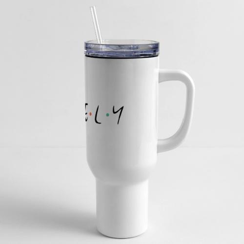 Lovely in Black - 40 oz Travel Tumbler