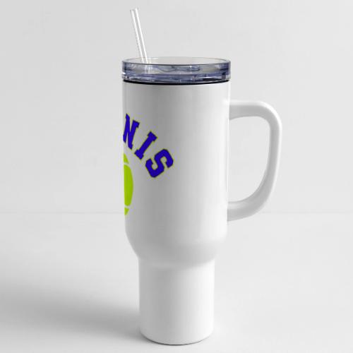 Tennis: Serve in Style - 40 oz Travel Tumbler