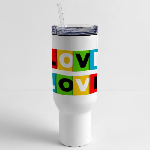 Love in Color - 40 oz Travel Tumbler