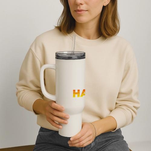 White Hat Hacker - 40 oz Travel Tumbler