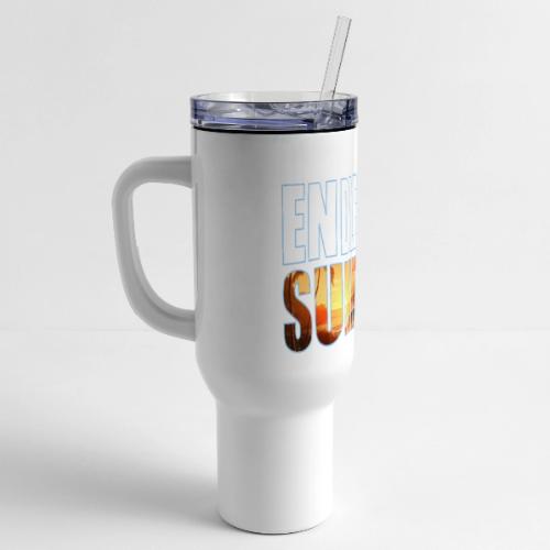Golden Summer Vibes - 40 oz Travel Tumbler