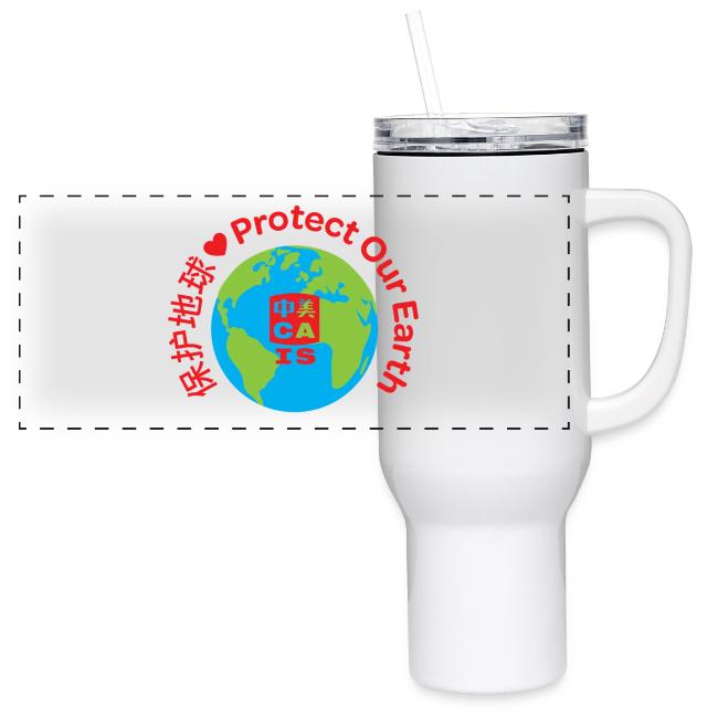 Earth with CAIS logo