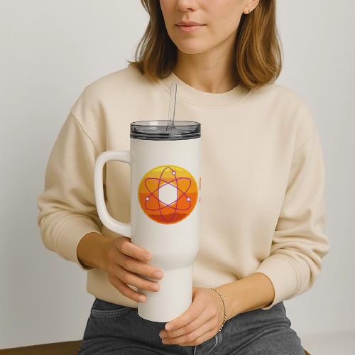 Quantum Computer: Quantum Logic Liberated - 40 oz Travel Tumbler