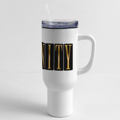 Golden Humanity Statement - 40 oz Travel Tumbler