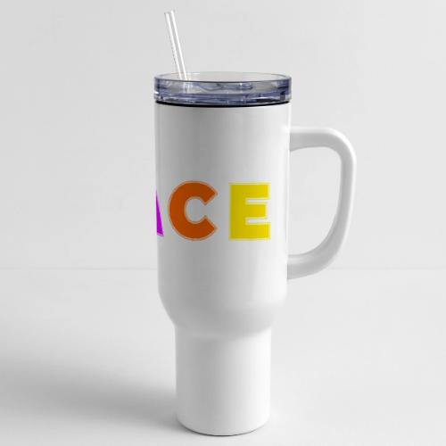 Peace in Every Color - 40 oz Travel Tumbler