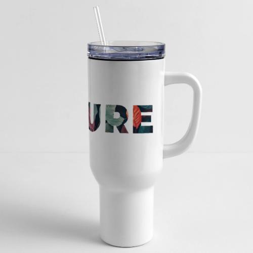 Nature in Every Letter - 40 oz Travel Tumbler