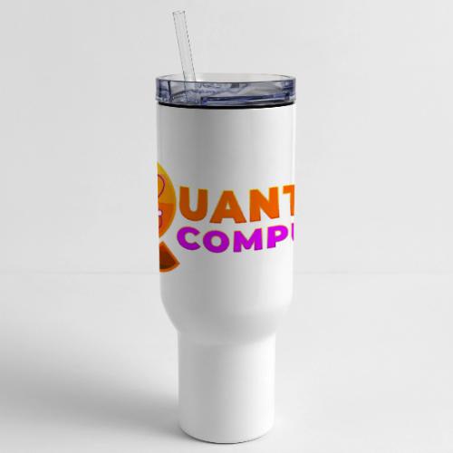 Quantum computer: Quantum Logic Unleashed - 40 oz Travel Tumbler
