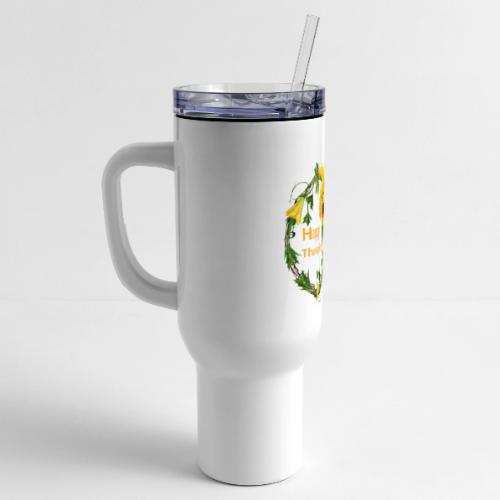 Happy thanksgiving - 40 oz Travel Tumbler