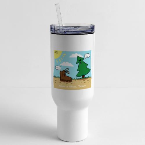 Natural therapy - 40 oz Travel Tumbler