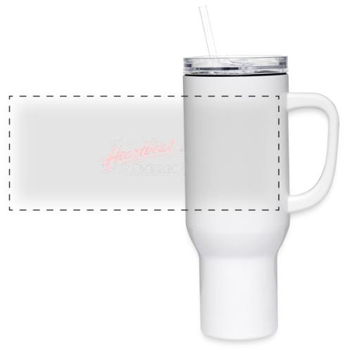 The Heartbeat of America - 40 oz Travel Tumbler