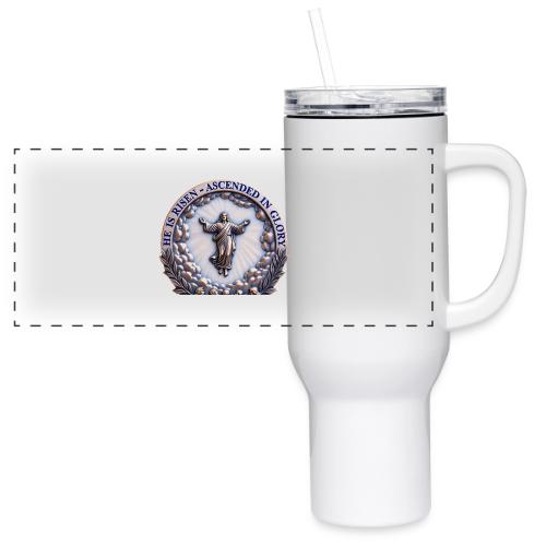He Is Risen Ascended In Glory T Shirt, Gift - 40 oz Travel Tumbler